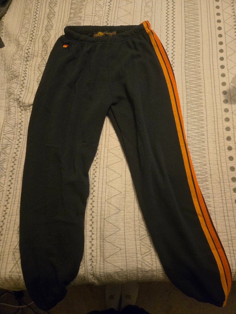 Aviator nation 5 stripe women's pant large